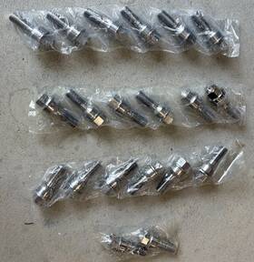World Motorsports 815076020599 Porsche 911 Titanium Wheel Bolts New Set Of 20