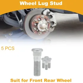 28365fe000 X Autohaux 28365fe001/28365fe000 M12x1.25 Wheel Lug Stud For Subaru Brz 2013-2025 5 Pcs