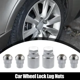 M12x1.5 X Autohaux 746453216949 5pcs Car Wheel Lock Lug Nuts Anti Theft Nut Screw For Hyundai Sonata