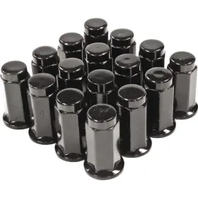 847-0040-16 Xcaliber 10mm X 1.25 Hex Lug Nuts With Flat Washer - Set Of 16