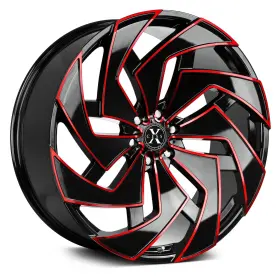 X04251515gbmlr Xcess X04 Wheel 22x9 15 5x114.3 72.6 Gloss Single Rim