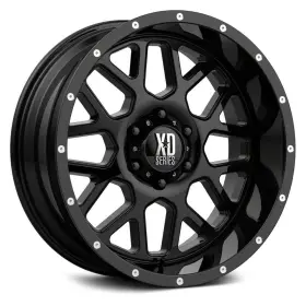 Xd82029050318us Xd Series Xd820 Grenade Made In Usa Wheel 20x9 18 5x127 Black Single Rim