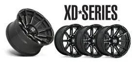 Xd84721085312 Xd Series 20x10 Wheels Gloss Black 5x139.7 Deep Concave Fuel Tis Monster Dodge Ram 5
