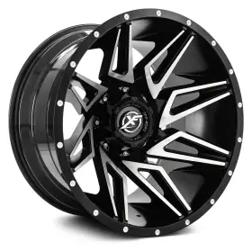Xf-218209051271397 Xf Off-road 0gbm Xf-218 Wheel 20x9 5x139.7 78.1 Black Single Rim