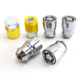 Sku0015 Yyhhzz M14 X 2 Wheel Locks For F-150 Expedition Navigator 2000-2014 4 Lug Nuts