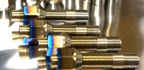 Zakgear.com 236 310 5x Set Titanium 75mm Wheel Stud Conversion Kit 14x1.25 14x1.5 Bmw