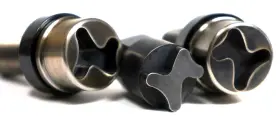 Zakgear.com 435 50 21pcs Set 4x Locking 16torx 1key 14x1.5 Porsche Titanium Lug Bolt Black Lapped