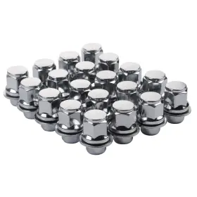 Zy-n015 Zy Wheel Set Of 20pcs 12x1.5mm Hex 13/16ftft 21mm Chrome Mag Style Lug Nuts Wit