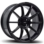 (1) 18X9.5 +38 Avid AV-27 5X114.3 Gloss Black Wheel New. Price: $260.00.