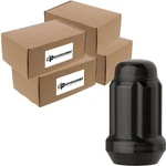 Black M12X1.25 Lug Nuts For Aftermarket Wheels - Closed End Spline Case Of 400 New. Price: $414.00.
