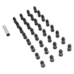 For Ram 3500 11-18 Lug Wheel Installation Kit Black Cone Seat Spline 6 Sided New. Price: $74.48.