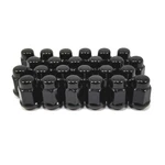24X Excalibur 1956BK Lug Nuts 12X1.25 Bulge Acorn 3/4" Hex Black New. Price: $26.53.