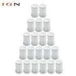 Plastic Tube Style Lug Nut Covers Semi Truck Push On Chrome 33MM New. Price: $38.47.
