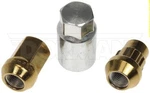 Gold Acorn Wheel Nut Lock Set For Nissan Rogue 2017 New. Price: $46.55.