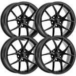 (SET-4) Rock Forged FF21 18X8 5X120 38MM Gloss Black Wheels Rims Inch New. Price: $834.40.