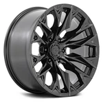 Fuel D804 Flame Wheels 20X10 (-18, 6X139.7, 106.1) Black Rims Set Of New. Price: $1840.00.