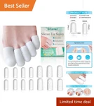 Toe Care Revolution: 14-PIECE Gel Sleeve Set For Women Ultimate Protection New. Price: $6.64.