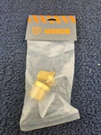 Mission Aluminum Axle Nuts Gold 14MM For Bmx New. Price: $19.99.