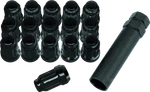 Quadboss Spline Lug Nuts For 12X1.5 - Black New. Price: $41.99.