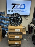 (set Of 4) Method MR306 Mesh 18X9 6X5.5" -12MM Matte Black Wheels Rims New. Price: $1295.00.