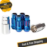 Wheel Mate 32901UN Muteki SR48 Blue Neon 12X1.25 Open End Locking Lug Nut Set New. Price: $100.66.