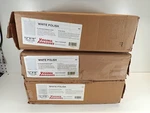 (3) Virginia Abrasives 416-54187 White Polish Thick Floor Pads 12" X 18" (5/CT) New. Price: $74.95.