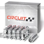 Circuit Performance CP50 Long Closed End Lug Nuts 12X1.5 Chrome Fit Toyota Lexus New. Price: $34.99.