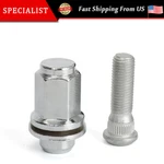 Wheel Lug Stud Hub + Nut For Toyota And Lexus Chrome 2PCS/SET 90942-01058 New. Price: $7.88.