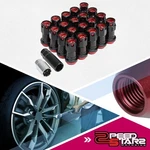 20PCS/SET Universal Lug+lock Nut+key Closed-end M12X1.5 22MM ODX45MM Tall Red New. Price: $59.88.