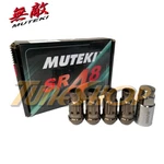 Muteki SR48 Wheels Lock Lug Nuts Set 12X1.5 Acorn Rims Open End Ti-c New. Price: $49.95.