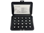 Jaguar Black Etched Wheel Lug Nuts Set Of 20 C2D54172 Genuine New. Price: $398.88.