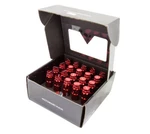 Nrg Steel Extended Locking Lug Nuts & Dust Cap Cover Set 12X1.5 Red Of 20 New. Price: $102.90.