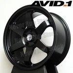 AVID.1 AV-06 18X8.5 18X9.5 Staggered 5X120 Matte Black Spokes Sport Wheels New. Price: $1008.00.