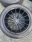New 4EA 20X10 Savini Wheels Black Di Forza BM14 Machined Rims 20" 20INCH (S9). Price: $2000.00.