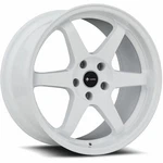 18X8.5 White Wheel Vors TR37 5X4.5 35 New. Price: $205.30.