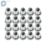 3/8" Chrome Lug Nut Covers Semi Truck 33 Mm Push-on Style Abs Set Of 20 New. Price: $15.55.