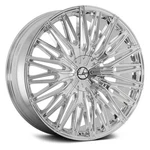 Azara AZA-522 Wheel 22X8.5 (38, 5X112, 74.1) Chrome Single Rim New. Price: $605.14.
