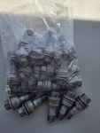 Set Of 20 Oem Wheel Lug Bolts - M14X1.25 Grey Finish German Vehicles Used. Price: $30.00.