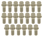 Set Of 20 Lug Bolts Studs Grey Febi 0009904907 For Mercedes Alloy Wheels New. Price: $89.99.