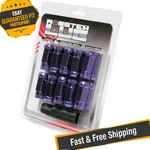 Wheel Mate 33006L Monster Purple Cone Seat Open End Lug Nuts New. Price: $185.95.