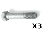For Bmw (1989-2024) Bolt Driveshaft Flex Disc Front, Rear (3 Pcs) O.e.m. New. Price: $36.10.