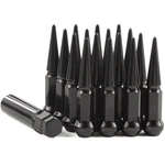 Gasupply 10X1.25 Spike Lug Nuts 16PCS, Closed End Bulge Acorn M10-1.25, Black New. Price: $46.10.