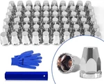 Lug Nut Covers 33MM Flat Thread-on For Top, New. Price: $72.05.