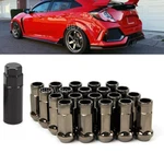 Open End Wheel Lug Nuts Rim Studs 12X1.5 48MM Titanium Gun Metal Style Bolt X20 New. Price: $43.19.