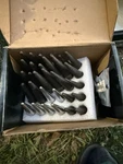 M14X1.5 Wheel Lug Nuts - 32PCS Chrome Spiked Solid 4.4" Ta Used. Price: $50.00.