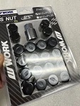 Work Wheels Rs Black 12X1.5 Lightweight Lug Nuts Pack Of 20 34MM 25G Ship Today! New. Price: $150.00.
