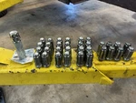 Chrome 6 8 Lug Kit Gorilla Nut Set 32 14MM Spline Truck M14X1.5 Used. Price: $20.00.