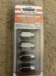 Dorman 711-601 Wheel Nut Chrome Acorn 2-PC M14-1.50 New. Price: $15.99.