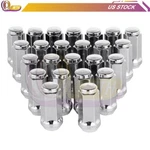 24 Chrome 14X1.5MM Long Wheel Lug Nuts 1.9" Tall Fits Gmc Cadillac Chevrolet New. Price: $26.04.