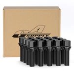 Extended 12X1.5 Lug Bolts For Bmw E-series, 20PCS, 40MM Shank, Black New. Price: $57.99.